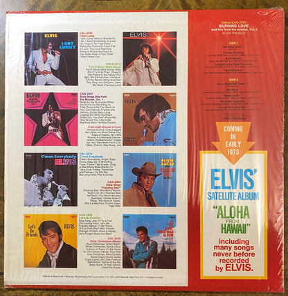 Elvis Presley : Burning Love And Hits From His Movies, Vol. 2 (LP, Comp, Hol)