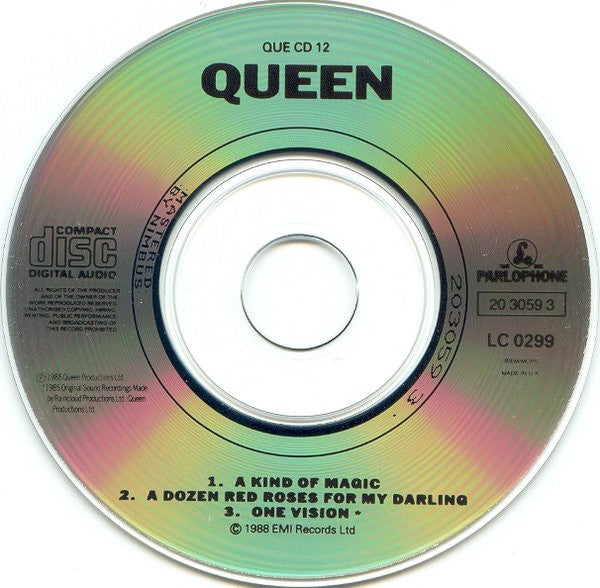 Queen : A Kind Of Magic (CD, Mini, Maxi)