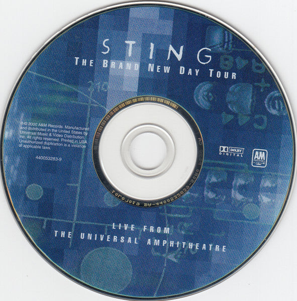 Sting : The Brand New Day Tour: Live From The Universal Amphitheatre (DVD-V, NTSC)