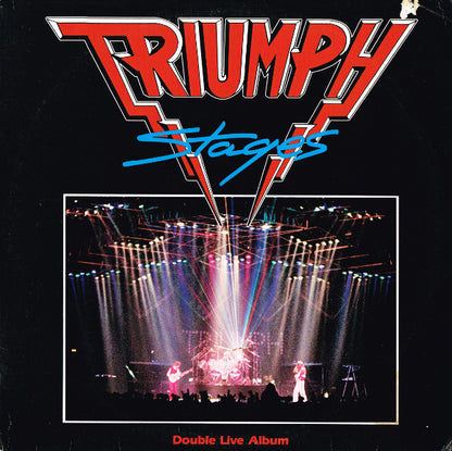 Triumph (2) : Stages (2xLP, Album, Gat)