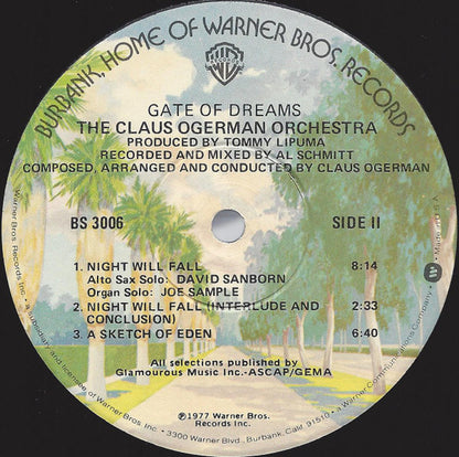 The Claus Ogerman Orchestra : Gate Of Dreams (LP, Album, Win)