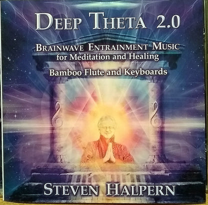 Steven Halpern : Deep Theta 2.0 - 4Hz Brainwave Entrainment Music For Meditation And Healing (CD, Album)