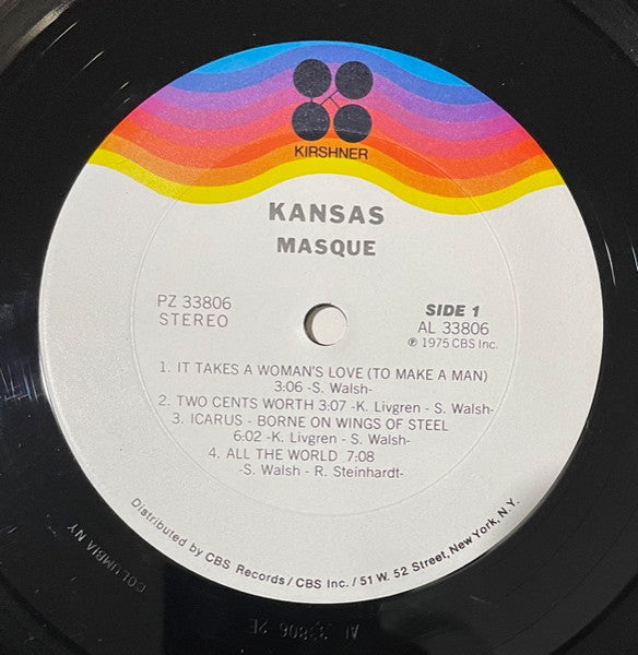 Kansas (2) : Masque (LP, Album)