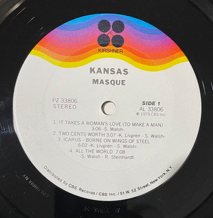 Kansas (2) : Masque (LP, Album)