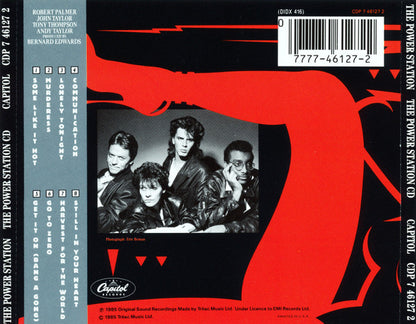 The Power Station : The Power Station CD (CD, Album, RE, Cap)