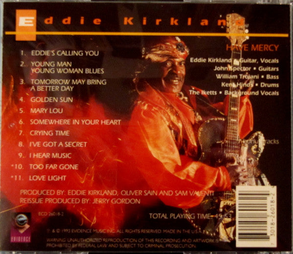 Eddie Kirkland : Have Mercy (CD, Album)