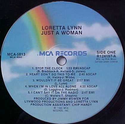 Loretta Lynn : Just A Woman (LP, Club)