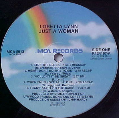 Loretta Lynn : Just A Woman (LP, Club)
