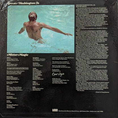 Grover Washington, Jr. : Mister Magic (LP, Album)