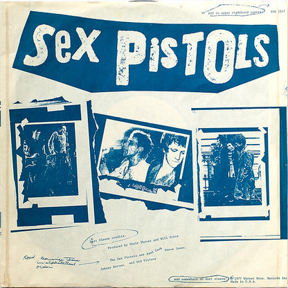 Sex Pistols : Never Mind The Bollocks Here's The Sex Pistols (LP, Album, RE)