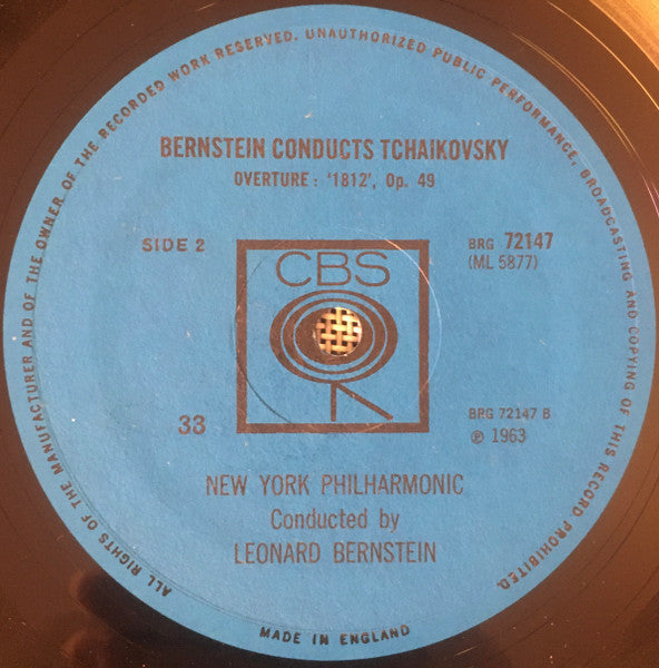 Buy Leonard Bernstein Conducts Pyotr Ilyich Tchaikovsky, New York