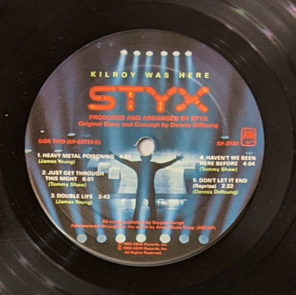 Styx : Kilroy Was Here (LP, Album, Mon)
