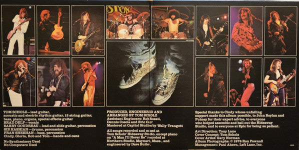 Boston : Don't Look Back (LP, Album, Gat)