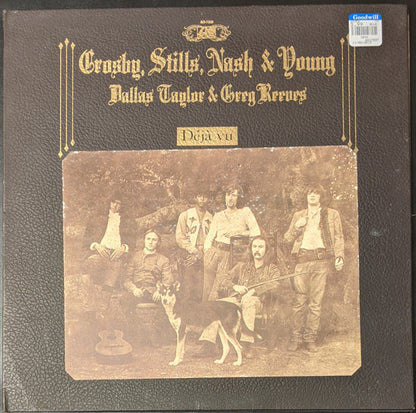 Crosby, Stills, Nash & Young : Déjà Vu (LP, Album, RE, MO,)