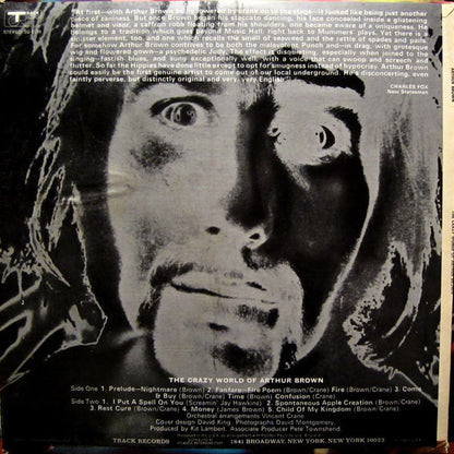 The Crazy World Of Arthur Brown : The Crazy World Of Arthur Brown (LP, Album, RE, MGM)