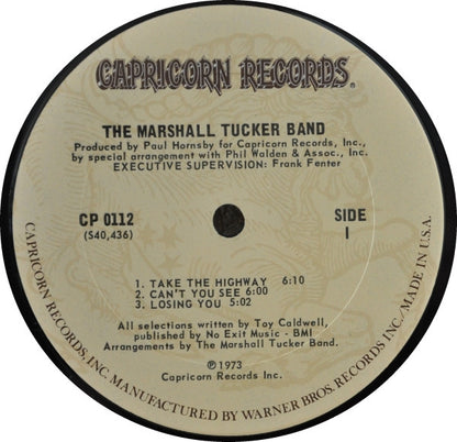 The Marshall Tucker Band : The Marshall Tucker Band (LP, Album, RP, Gat)