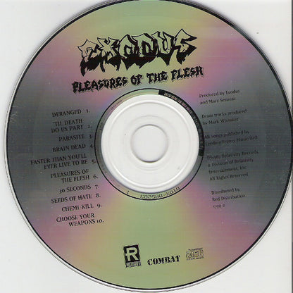 Exodus (6) : Pleasures Of The Flesh (CD, Album, RE, RM)