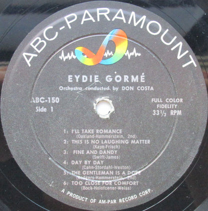 Eydie Gormé : Eydie Gormé (LP, Album)