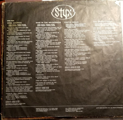 Styx : The Grand Illusion (LP, Album, TML)