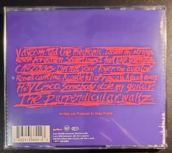 Deep Purple : Purpendicular (CD, Album, RE)