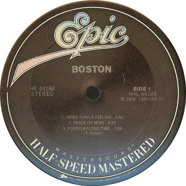 Boston : Boston (LP, Album, RE)