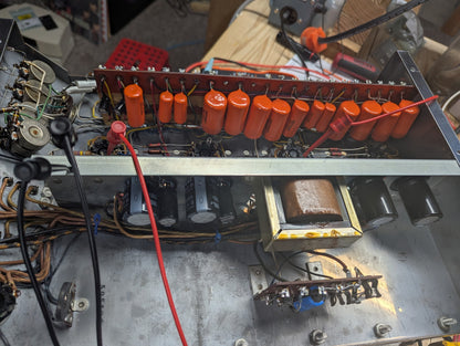 McIntosh MC240 Stereo Power Amplifier * Fully Recapped & Rebuilt * McIntosh (GE) tubes at 100%
