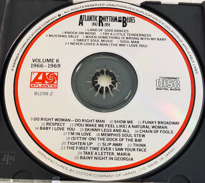 Various : Atlantic Rhythm & Blues 1947-1974, Volume 6 1966-1969 (CD, Comp)
