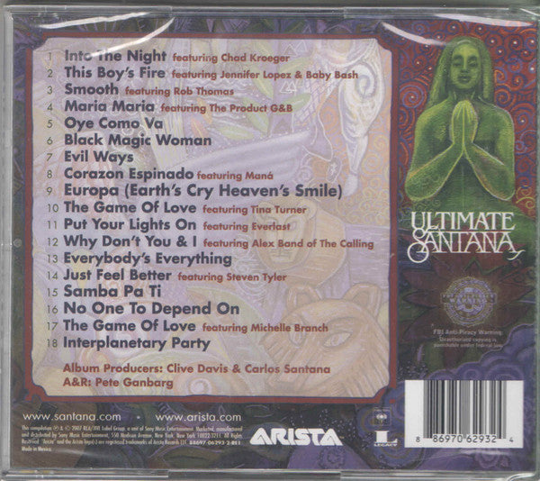 Santana : Ultimate Santana (CD, Comp, RP)