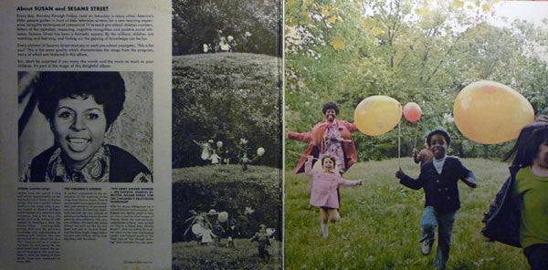 Susan* With The Children's Chorus (2) : Susan Sings Songs From Sesame Street (LP, Album, Ste)
