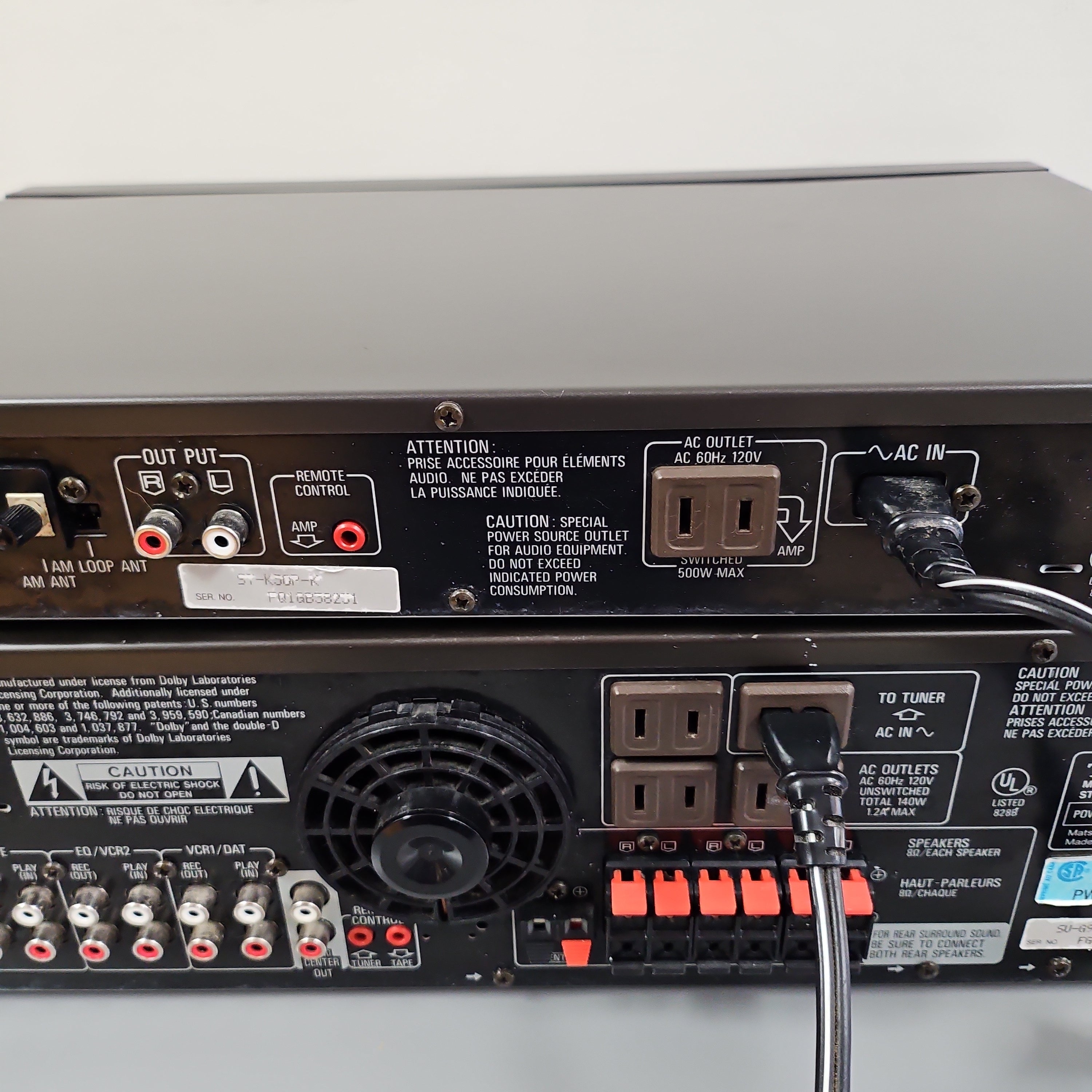 Technics SU-G91 Integrated Amplifier & ST-K50 Tuner – The