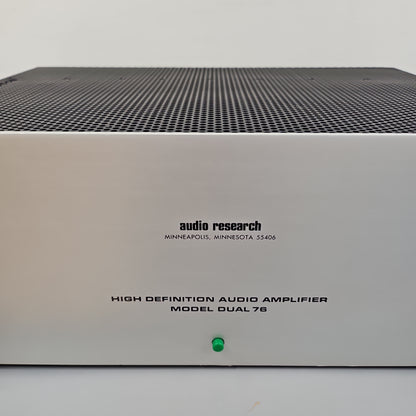 Audio Research Dual 76 Tube Power Amplifier