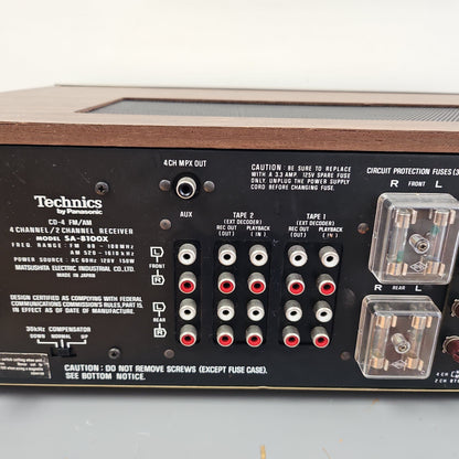 Technics SA-8100X Stereo Receiver * 46W RMS * 1974 * $100 Flat Ship CONUS Only