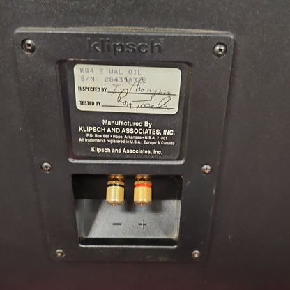 Klipsch KG4.2 Floor Standing Speakers