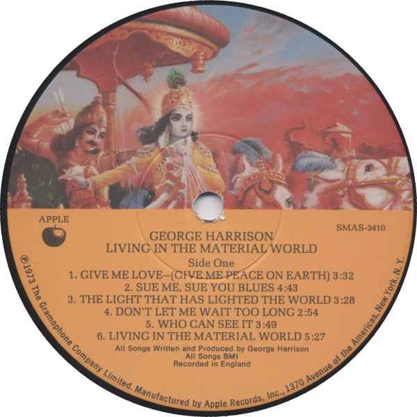 Buy George Harrison : Living In The Material World (LP, Album, Gat