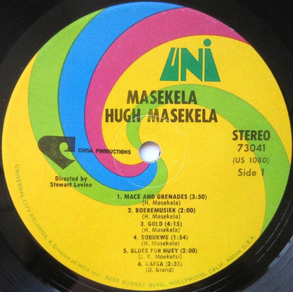 Hugh Masekela : Masekela (LP, Album)