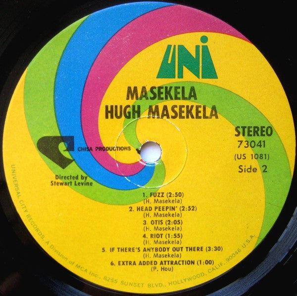 Hugh Masekela : Masekela (LP, Album)