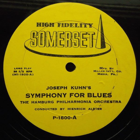 George Gershwin, Joseph Kuhn, The Hamburg Philharmonia Orchestra* : Immortal Rhapsody In Blue / Symphony For Blues (LP, Album)