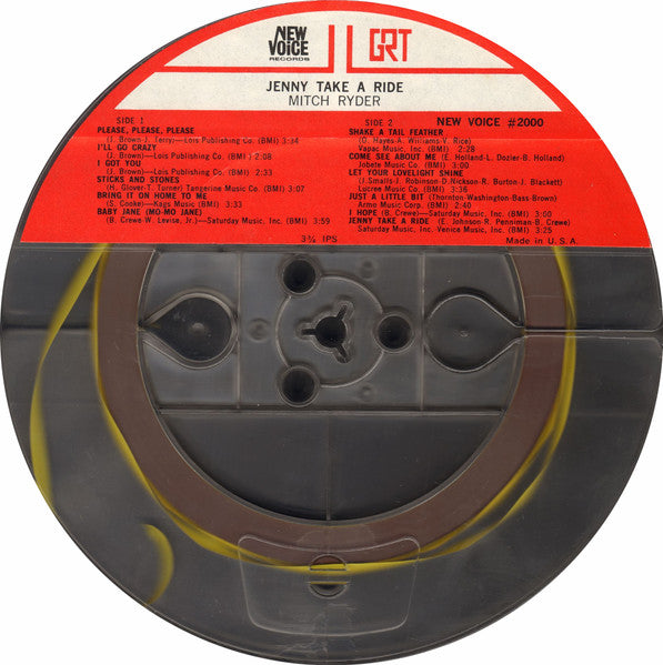 Mitch Ryder & The Detroit Wheels : Take A Ride (Reel, 4tr Stereo)