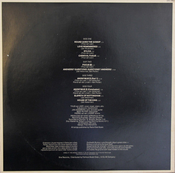 Focus (2) : Focus 3 (2xLP, Album, Scr)