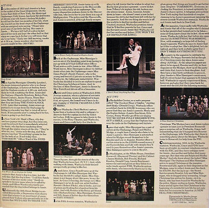 Original Cast* : Annie (A New Musical) (LP, Album, Quad, Gat)