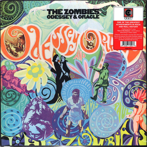 The Zombies : Odessey And Oracle (LP, Album, RE, RM)