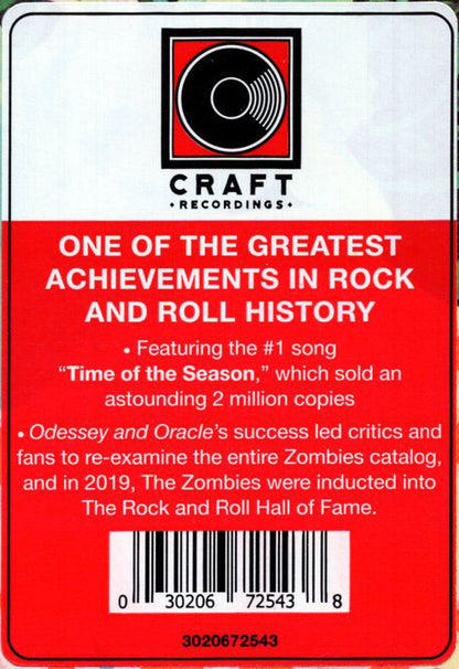 The Zombies : Odessey And Oracle (LP, Album, RE, RM)