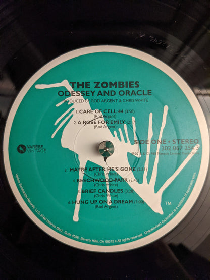 The Zombies : Odessey And Oracle (LP, Album, RE, RM)