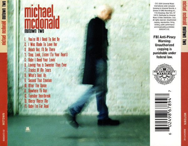 Michael McDonald : Motown Two (CD, Album)