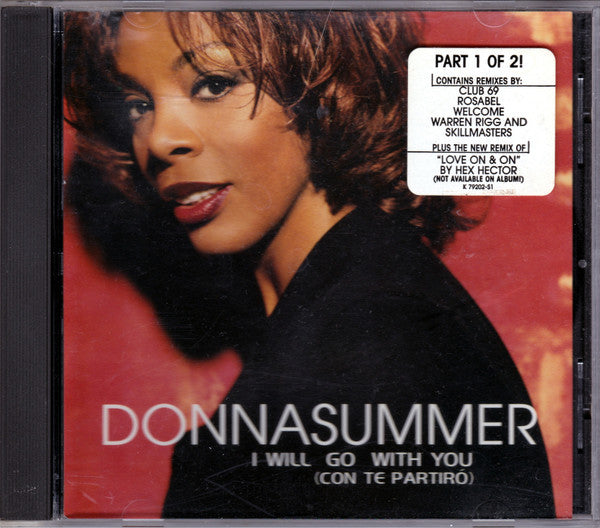 Donna Summer : I Will Go With You (Con Te Partiró) (CD, Maxi, CD1)