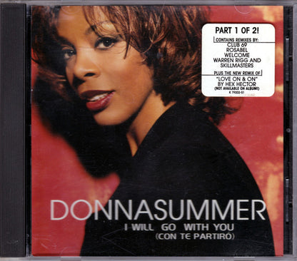 Donna Summer : I Will Go With You (Con Te Partiró) (CD, Maxi, CD1)