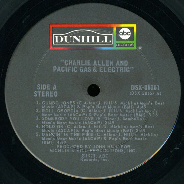 Buy Pacific Gas & Electric Starring Charlie Allen : Pacific Gas