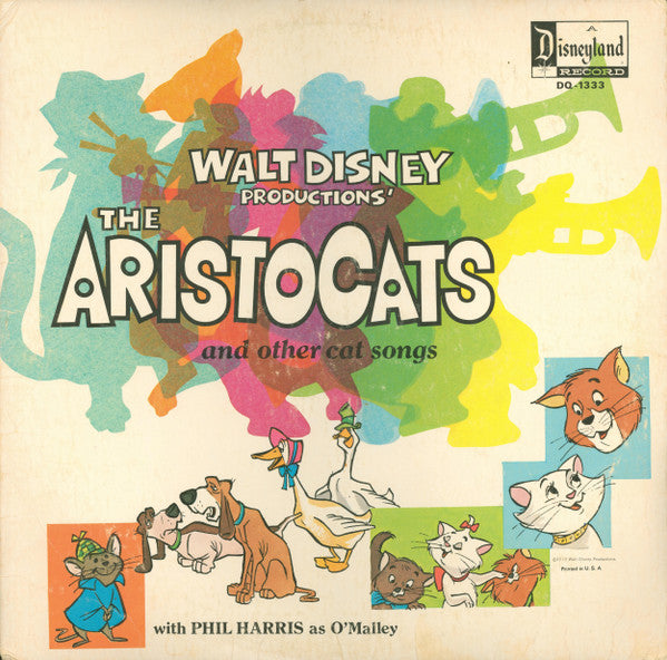 Various : The Aristocats And Other Cat Songs (LP, Album)