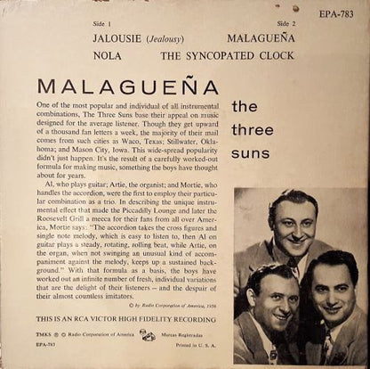 The Three Suns : Malagueña (7", EP)