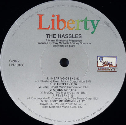 The Hassles : The Hassles (LP, Album, RE)